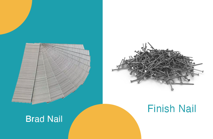 Brad Nails vs Finish Nails